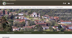 Desktop Screenshot of ibitipoca.tur.br